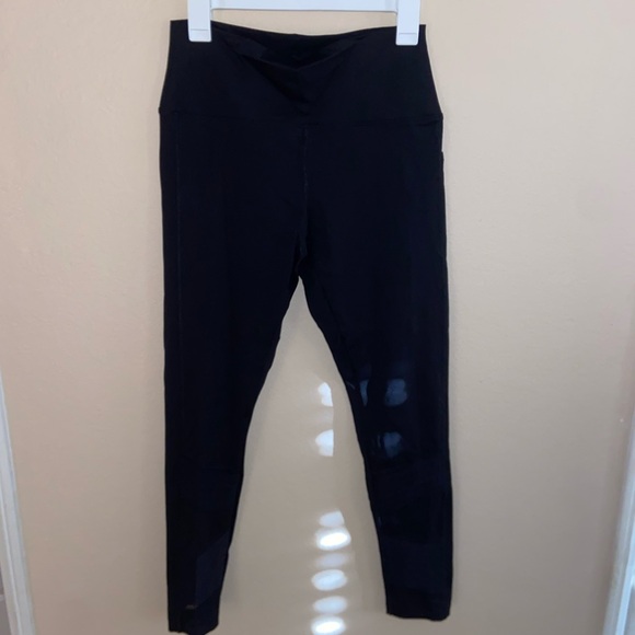 Super cute black pink x VSX leggings active athletic wear outdoor yoga tights - Picture 13 of 15